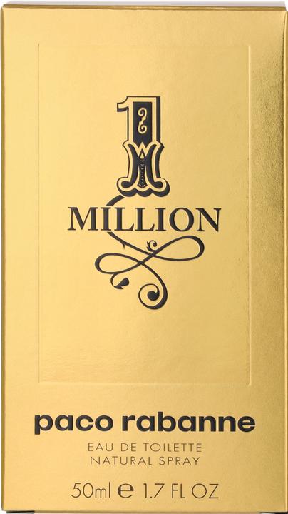 Produktbild Paco Rabanne 1 Million (Eau de Toilette, 50 ml)