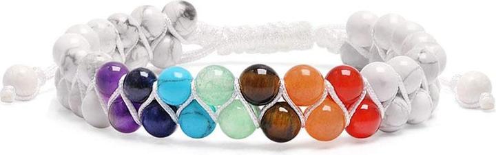 Produktbild Saraswati Armband Chakra Howlith/Chakra.AC761