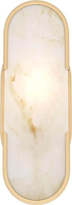 Actual product image Maytoni Marmo Wall Lamp, Wall Lamp E14 Stone Gold Colour (E14)