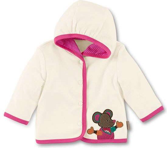 Actual product image Sterntaler Hooded jacket Mabel ecru summer (50)