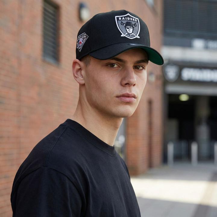 Produktbild New Era 9Forty A-Frame Cap - Sidepatch Oakland Raiders (One Size)