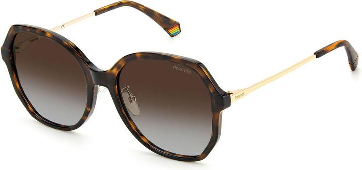 Polaroid Zonnebril Volwassenen Bruin Volledig omrand Polarizerend