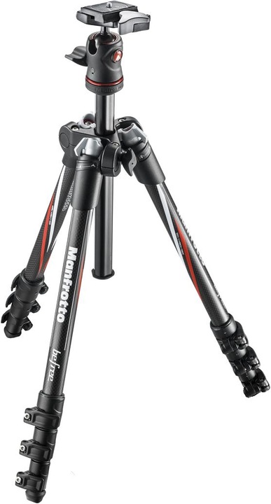 Manfrotto Befree (Metall, Carbon)