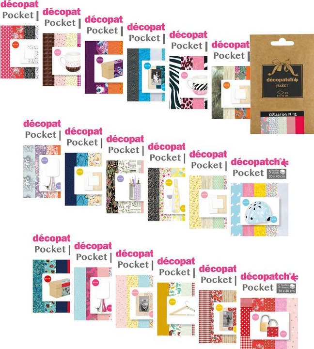 Productafbeelding Décopatch Decopatch papier (20 g/m², 5 x)
