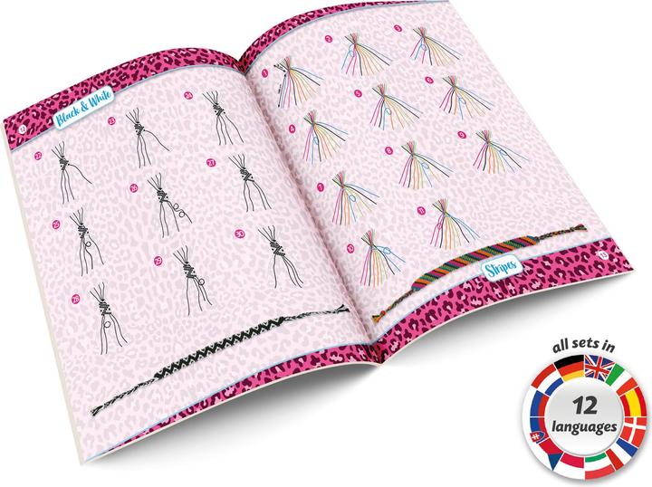 Produktbild Lena Friendship bracelets, big, Children"s jewellery bracelet making kit, 6 yr(s), Multicolour