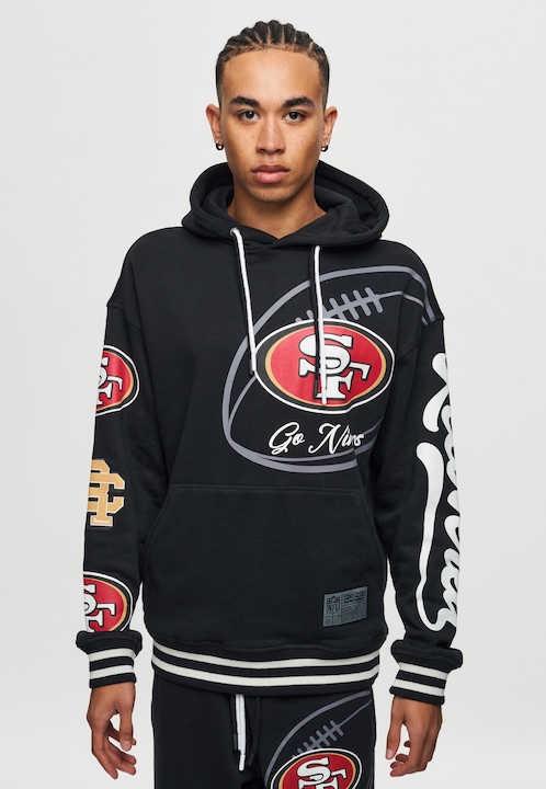 Image du produit Recovered Re:covered Fleece Hoody - PATCHES San Francisco 49ers (S)