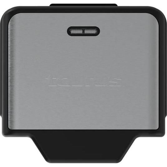 Taurus 3-in-1-Toaster Miami Legend, Tostapane, Nero, Argento