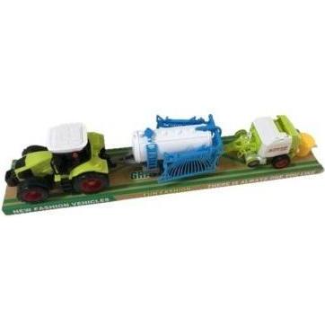 Teka Traktor mit Landmaschinen