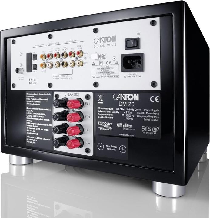 Canton DM 20 - Sistema surround virtuale (350 W)