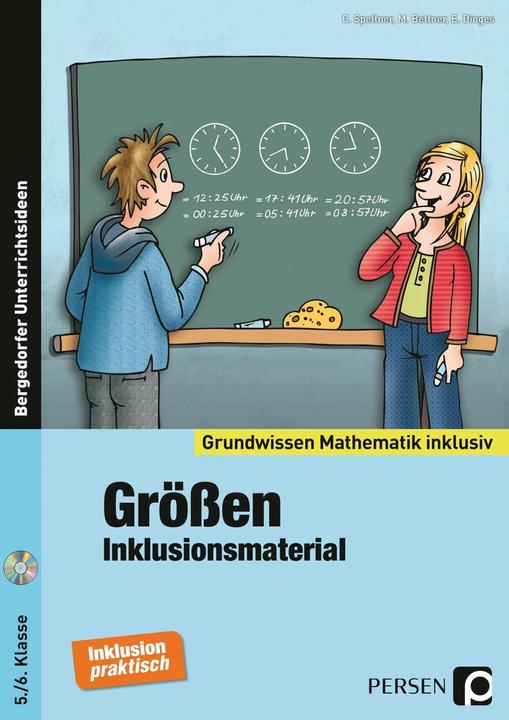 Produktbild Grössen - Inklusionsmaterial (Deutsch, Cathrin Spellner, Erik Dinges, Marco Bettner, 2023)