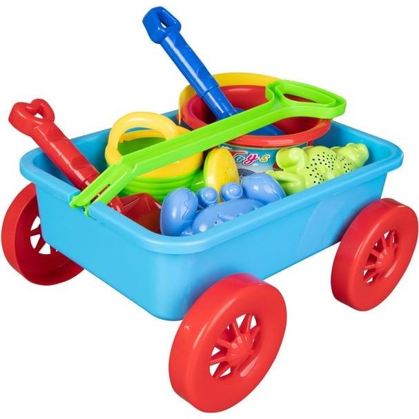 Thumbnail - Besttoy Nachziehwagen inklusive Zubehör - 7-teilig