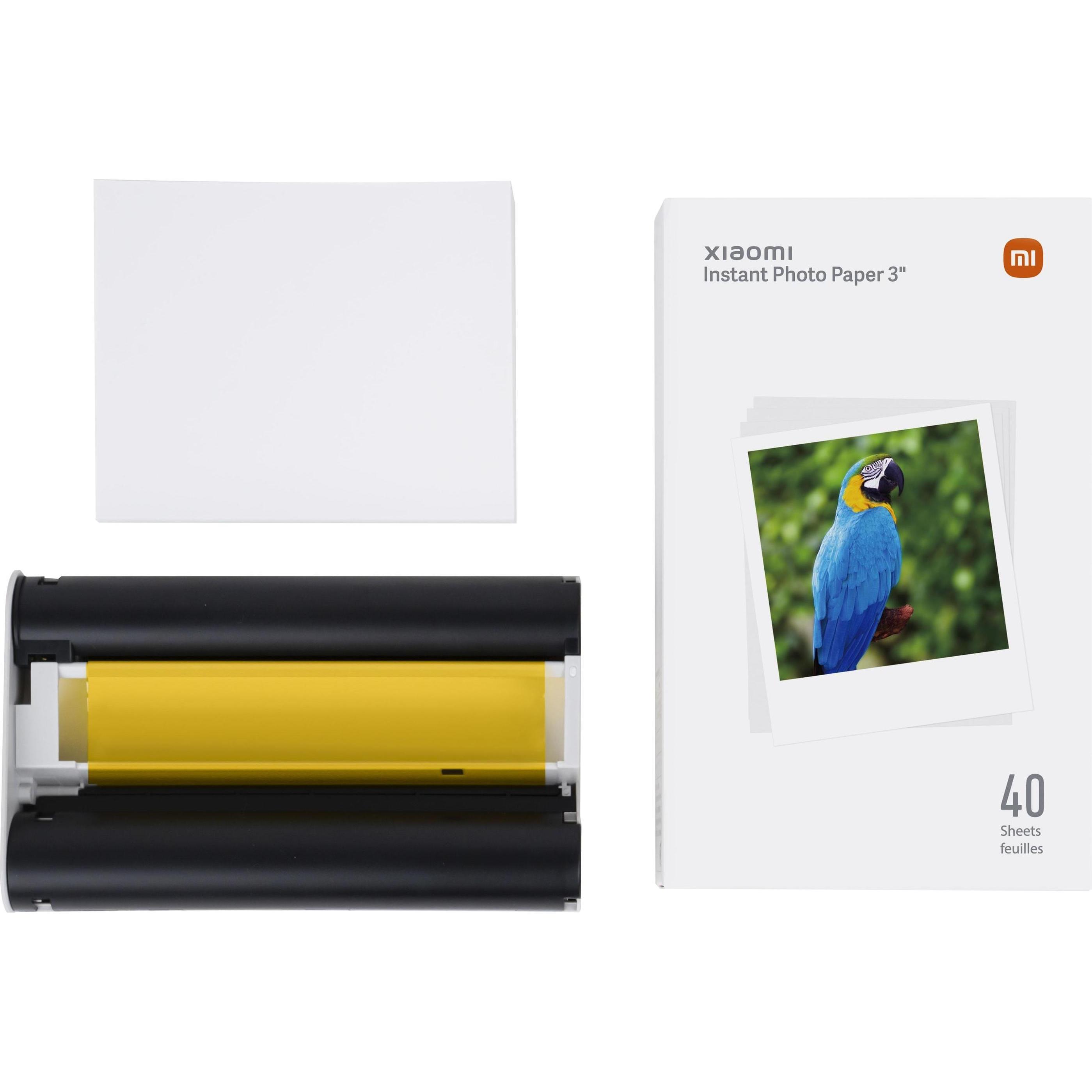 Thumbnail - Xiaomi Instant Photo Paper 3" (86 x 102 mm, 40 x), Fotopapier, Weiss