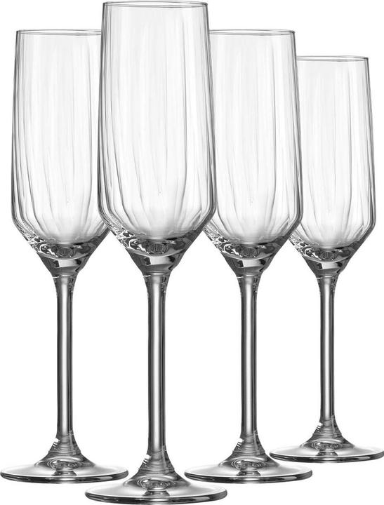 Ritzenhoff & Breker Jive Sektgläser (22 cl, 4 Occhiali, Bicchieri da champagne)