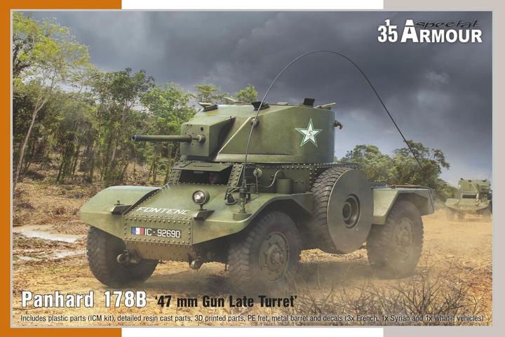 Image du produit Special Hobby Panhard 178B 47 mm Gun Late Turret