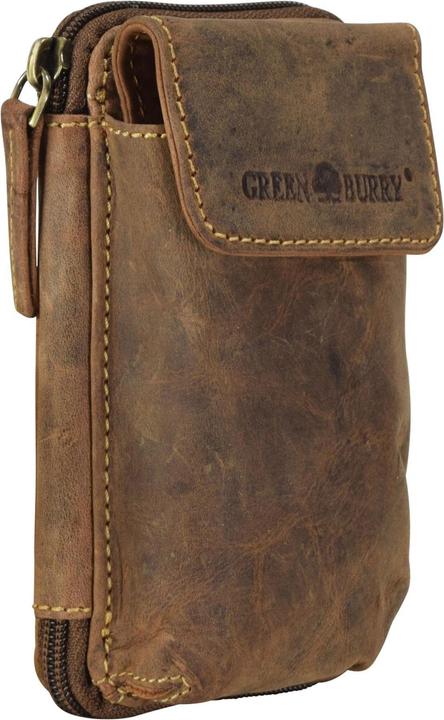 Produktbild Greenburry Vintage Gürteltasche Leder 14,5 cm