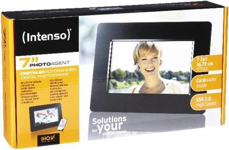 Actual product image Intenso Digital Photo Frame 7" Photo Agent VE6 (432 x 234 Pixels)