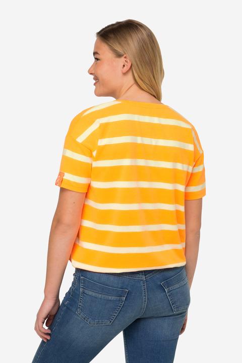 Produktbild Laurasøn T-Shirt, oversized, Ringel, Rundhals, OEKO-TEX (M)