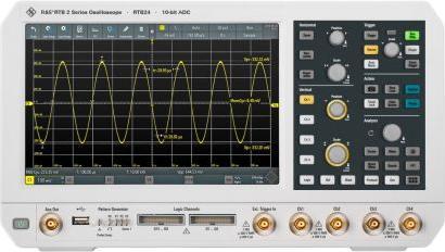 Produktbild Rohde & Schwarz R&S®RTB2-BNDL Digital-Oszilloskop 70 MHz 20 Mpts 10 Bit 1 Se