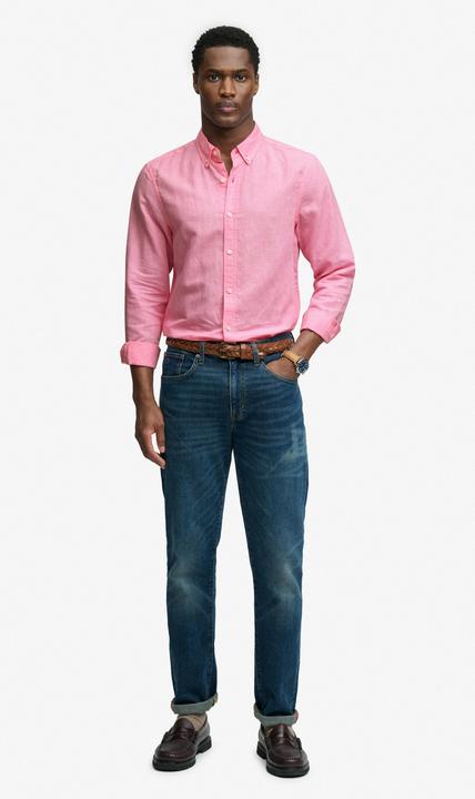 Immagine prodotto Superdry Camicia di lino a maniche lunghe (L)