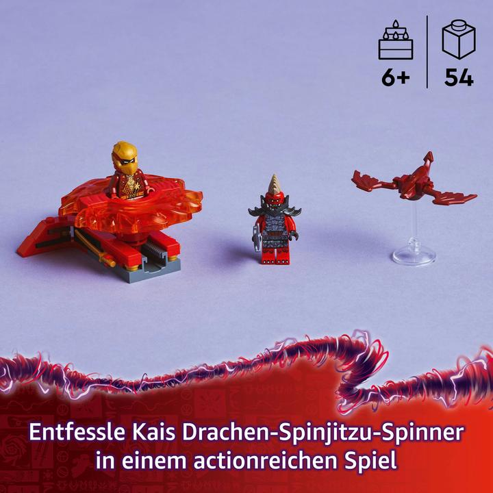 Produktbild LEGO Kais Drachen-Spinjitzu-Spinner (71823, LEGO Ninjago)