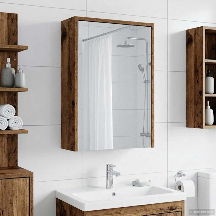 Produktbild vidaXL Badezimmerschrank (43 x 16 x 62.50 cm)