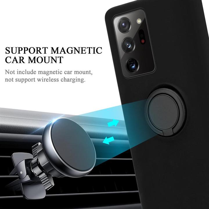 Image du produit Cadorabo TPU Liquid Ring Silicone Case Cover (Samsung Galaxy Note 20 Ultra)