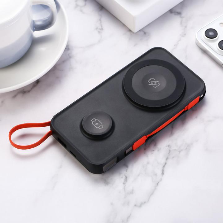 Image du produit Technaxx 2er-Set 3in1 Wireless Powerbank 10000mAh, MagSafe-komp. (10000 mAh, 22.50 W)