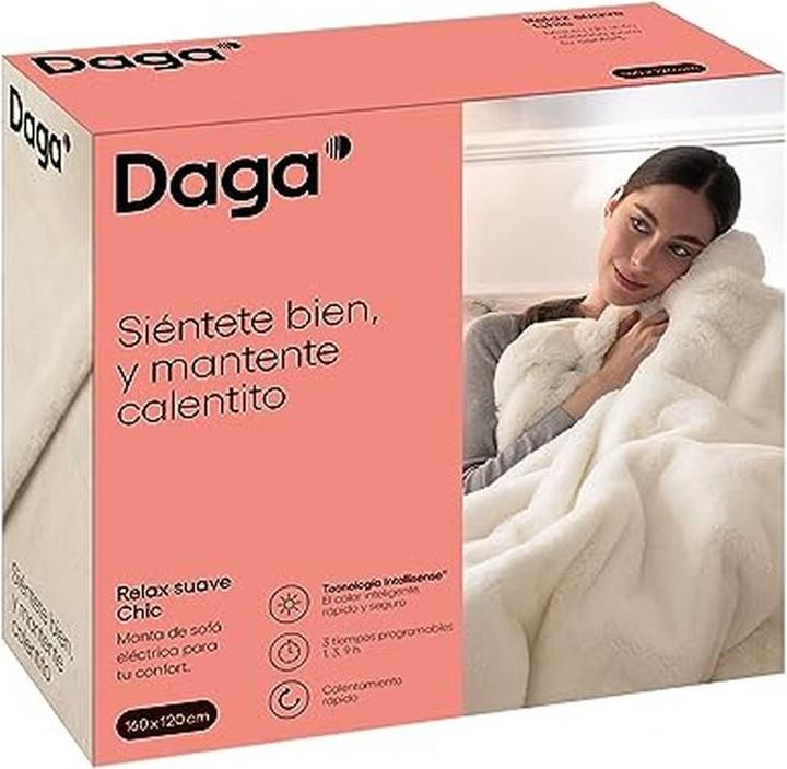 Produktbild Daga elektrische Abdeckung SUAV.CHIC 26001 Creme 150 X 110 CM (150 x 110 cm)