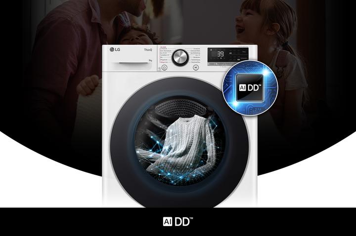 Image du produit LG F2V7SLIM9 (9 kg, Gauche)