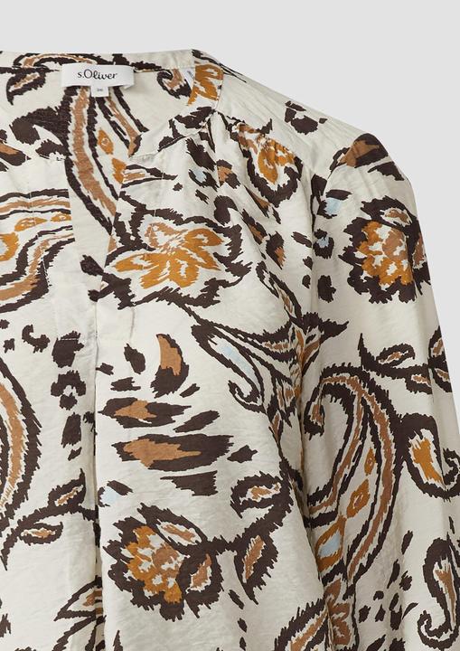 Immagine prodotto s.Oliver Bluse Strukturierte Viskosemix-Bluse mit All-over-Print (48)
