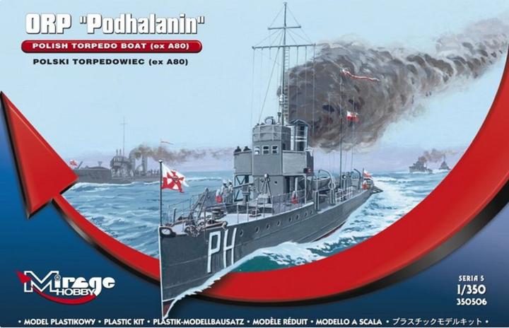 Actual product image Mirage Hobby ORP PODHALANIN Polish Torpedo Boat(exA80
