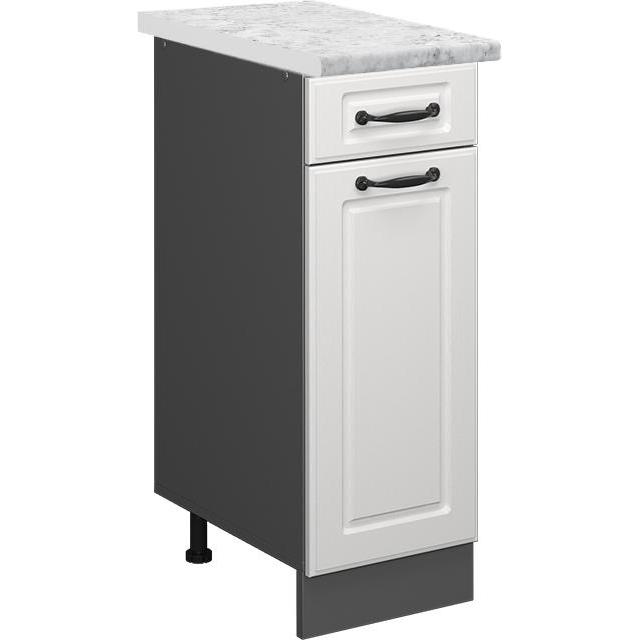 Vicco, Regal, Küchenschrank mit Schublade R-Line (30 x 46 x 81.5 cm)