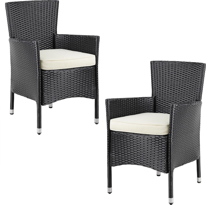 Produktbild Casaria Polyrattan Gartenstühle