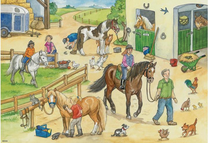 Actual product image Ravensburger At the horse farm (24 pieces)