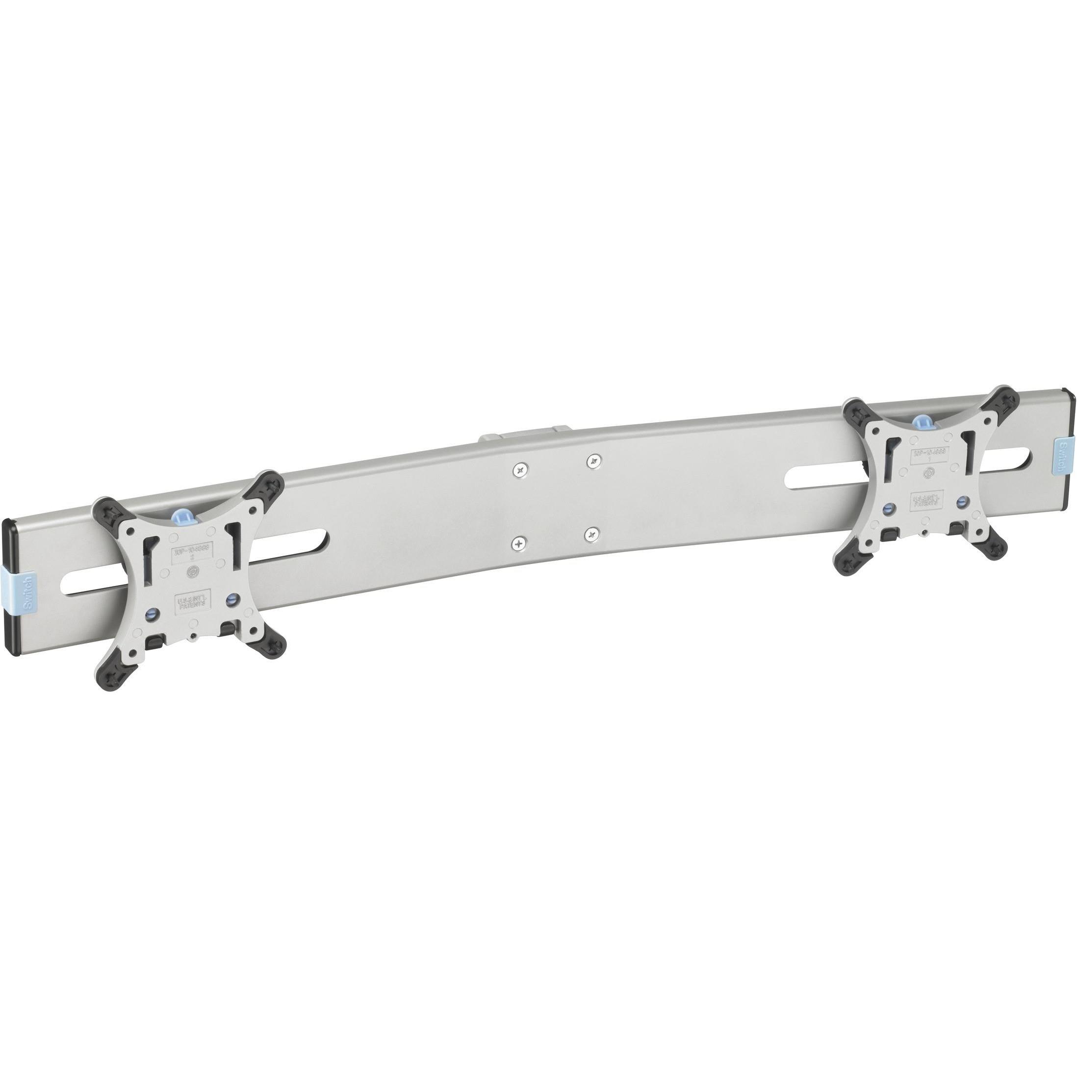 Vogels PFA 9102 Adapter für zwei Monitore (Wand, 24"), Monitor Halterung, Silber