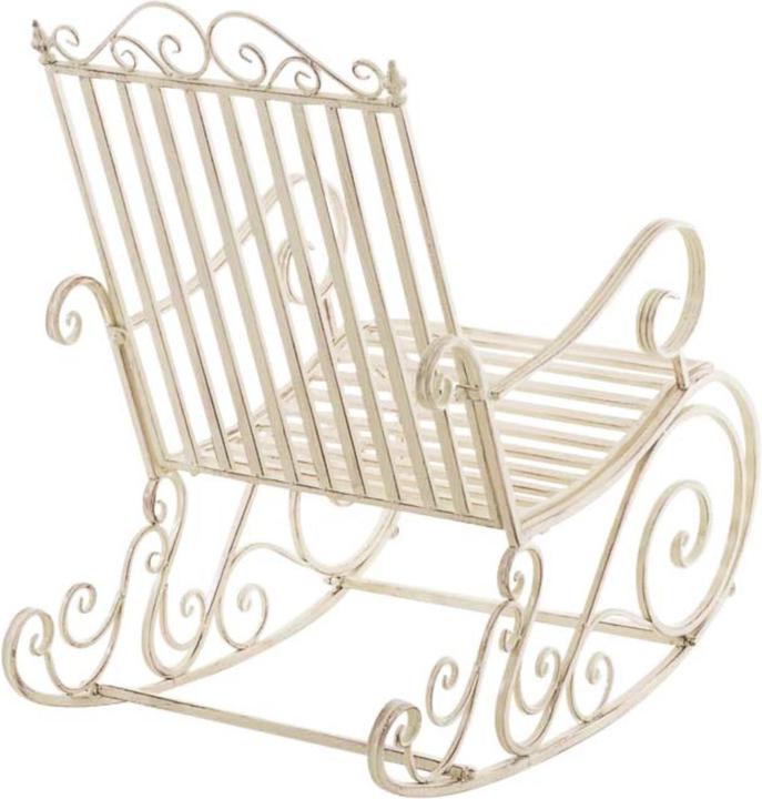 Immagine prodotto CLP Set di 2 sedie a dondolo Smilla, crema antico