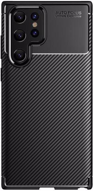 Actual product image MU Style Carbon Fiber TPU Softcase Series (Samsung Galaxy S22 Ultra)