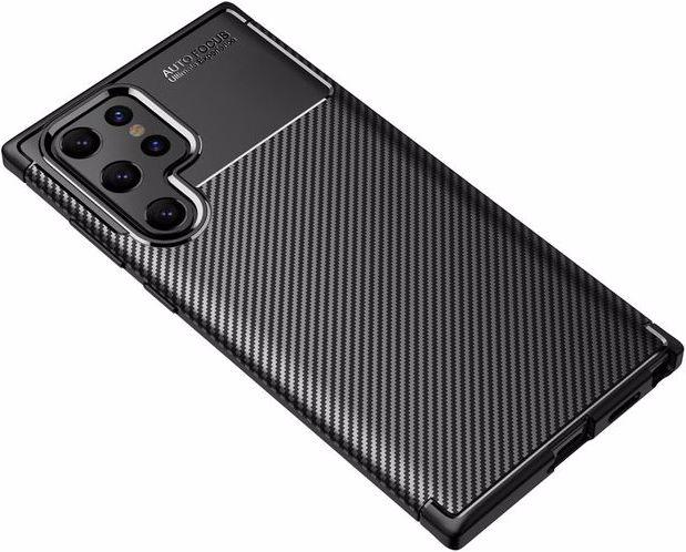 Actual product image MU Style Carbon Fiber TPU Softcase Series (Samsung Galaxy S22 Ultra)