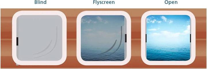 Actual product image Vetus Mückengitter/Verdunklung