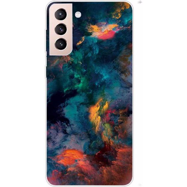MU Style Softcase Image Kunststoff Series (Samsung Galaxy S22+), Smartphone Hülle, Mehrfarbig