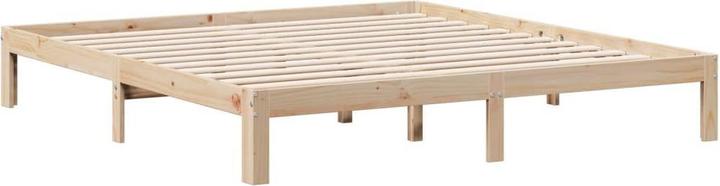 Produktbild vidaXL Bett mit Regal (180 x 200 cm)