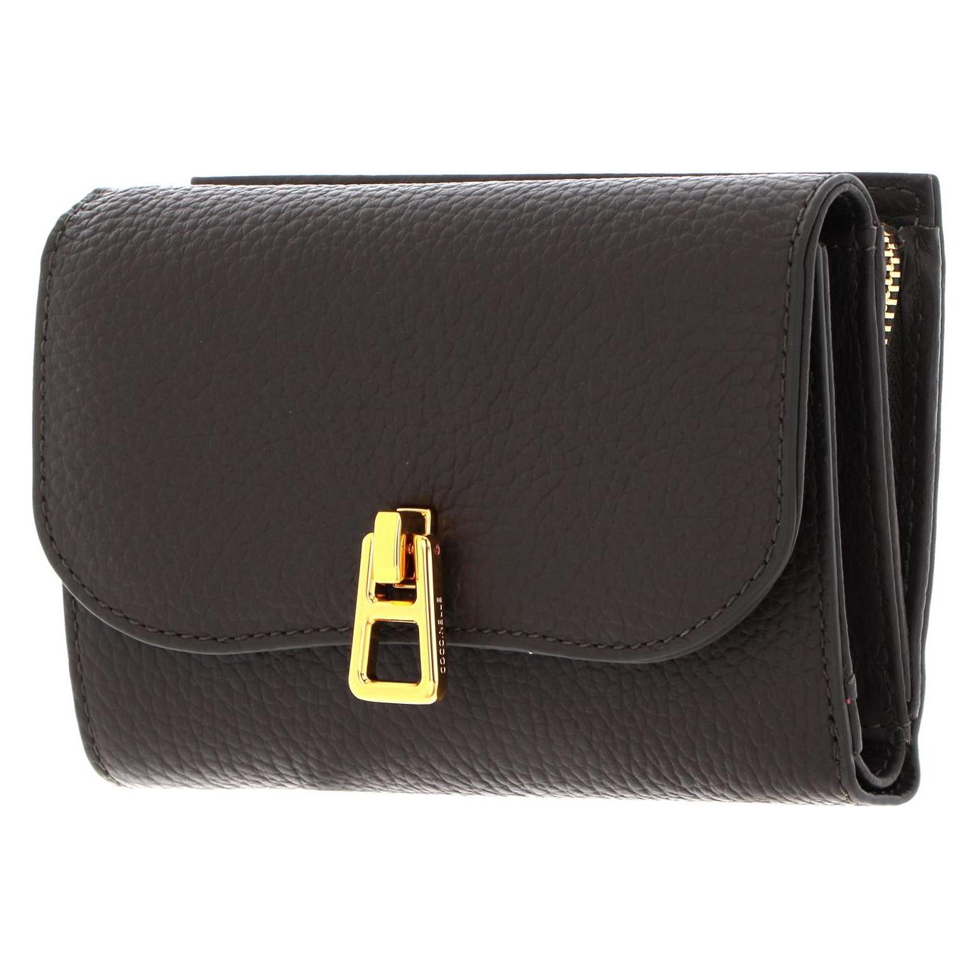 Coccinelle, Damen, Portemonnaie, Magie Flap Wallet, Braun