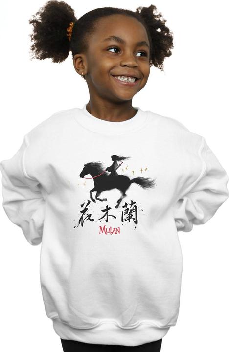 Produktbild Disney Mulan Movie Wind Silhouette Sweatshirt Mädchen (152, 158)