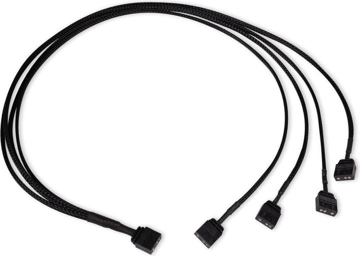 Actual product image Alphacool KAB Y-splitter aRGB 3-pin to 4x 3-pin 60cm