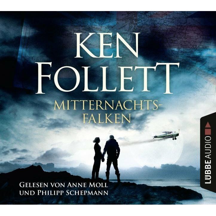 Mitternachtsfalken, Hörbücher von Ken Follett, Anne Moll, Markus Weber, Philipp Schepmann