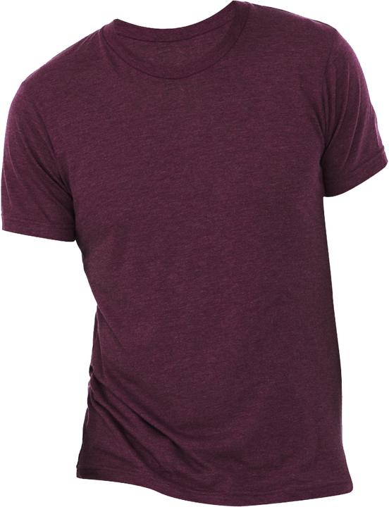 Triblend rosso-marrone