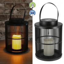 Immagine prodotto Cepewa Lanterna solare a LED, nera, a griglia, altezza ci