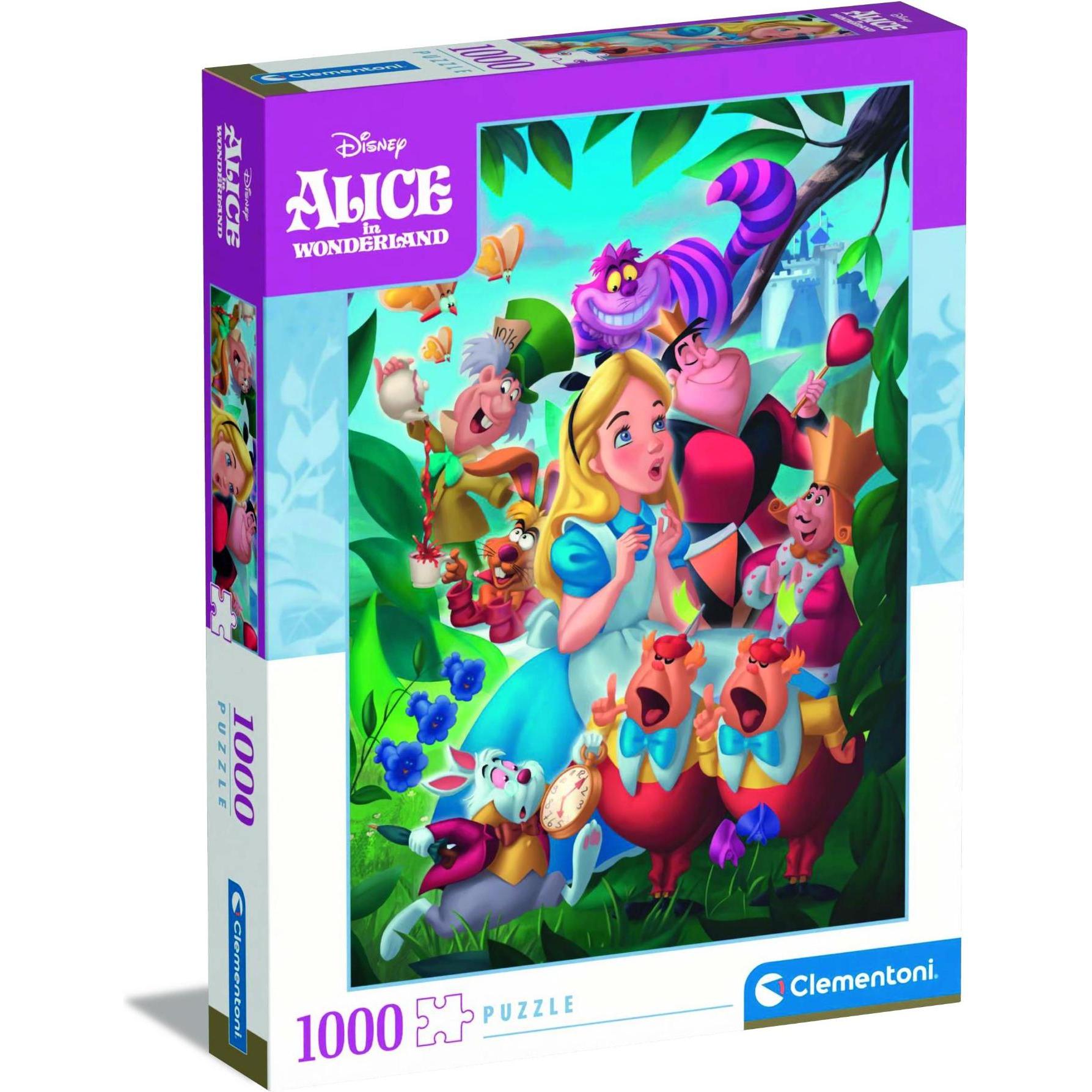 Clementoni DISNEY - Alice au Pays des Merveilles - Puzzle 1000P (1000 Teile)