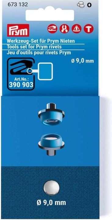 Actual product image Prym Tool set for rivets 9 mm