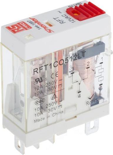 Produktbild RS PRO Plug-in relay SPCO 12Vac LED Lock